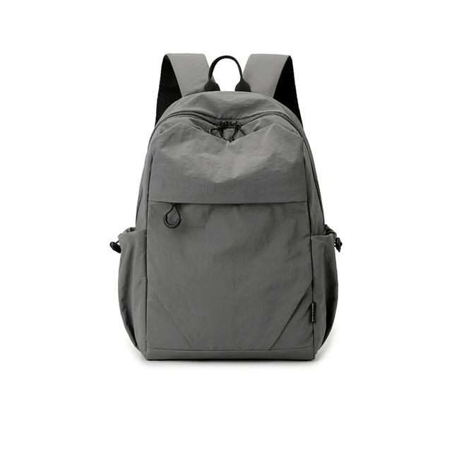 Custom Lightweight Casual Backpack Minimalist Water Resistant Nylon Daypack for Daily Commute Travel