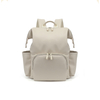 Multi-opening Portable Waterproof PU Leather Diaper Backpack