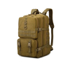 Tactical Camping Backpack with MOLLE Webbing and Multiple Storage Compartments