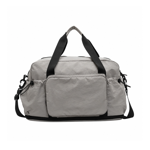 Expandable Gym and Travel Duffel Bag with Wet and Dry Compartments