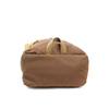 Color Block Roll-Top Laptop Backpack with Front Zipper Pocket for Travel