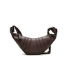 Genuine Leather Minimalst Crescent Crossbody Hobo Bag