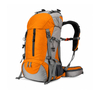 Expandable Polyester Hiking Backpack with Contoured Back Panel for Outdoor Travel
