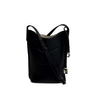 Minimalist Grained Calfskin Crossbody Phone Bag with Thin Strap