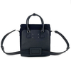 Full-Grain Leather Genderless Crossbody Commuter Laptop Bag