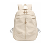 Lightweight Oxford Laptop Backpack with Vertical Front Zipper Pocket for Travel