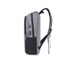 Textured Oxford Anti-Theft Laptop Backpack with USB Charging Port