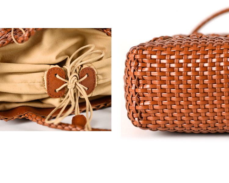 French basket bag finish