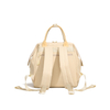 Fashion color-block lightweight nylon mommy diaper bag