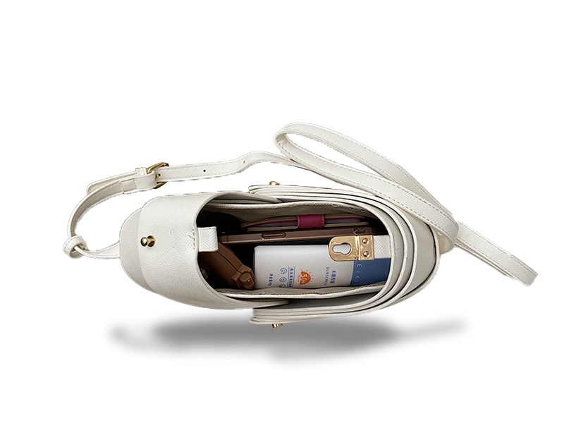 Snail-Beetle Inspired Commuter Crossbody Bag-Spacious Interior
