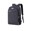 Textured Oxford Anti-Theft Laptop Backpack with USB Charging Port