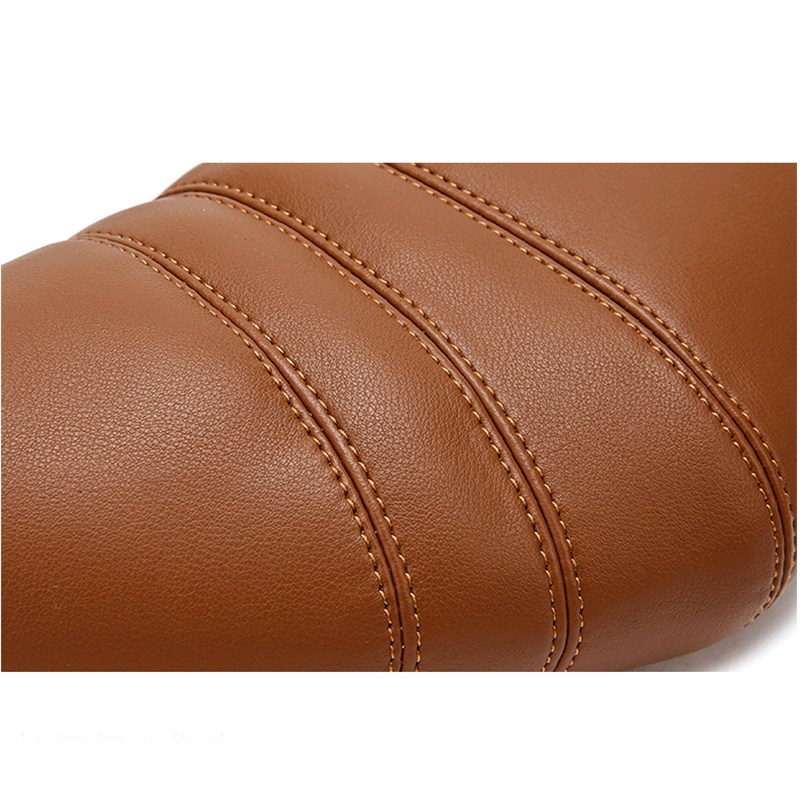 Women's Genuine Leather Minimalst Crescent Crossbody Hobo Bag-Slouchy Body