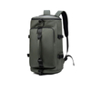 Convertible Travel Backpack with Multi Carry Options and Front Zipper Pocket