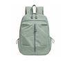 Lightweight Oxford Laptop Backpack with Vertical Front Zipper Pocket for Travel
