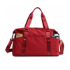 Water-Resistant Oxford Weekender Duffel Bag for Gym and Short Trips