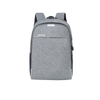 Textured Oxford Anti-Theft Laptop Backpack with USB Charging Port
