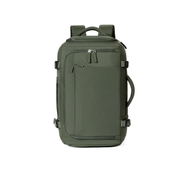 Custom Expandable Laptop Backpack with Side Carry Handle