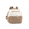 Waterproof Quilted Polyester Mommy Diaper Backpack