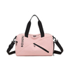 Waterproof PU Gym Duffel Bag with Wet Dry Compartment for Travel