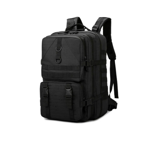 Tactical Camping Backpack with MOLLE Webbing and Multiple Storage Compartments