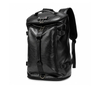 Vintage PU Leather Convertible Backpack for Business Travel and Weekend Trips